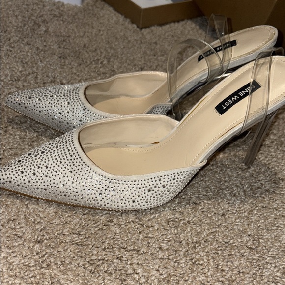 Nine West Clear Heels - Picture 3 of 3